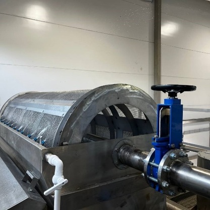 Сетчатый барабанный фильтр